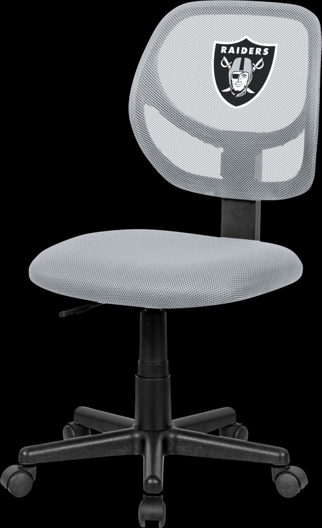 Las Vegas Raiders Gray Desk Chair - Thumbnail - Image 1