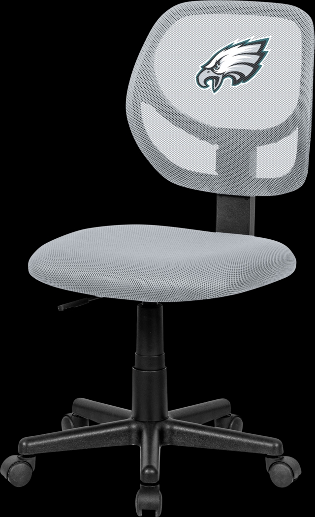 Philadelphia Eagles Gray Desk Chair - Thumbnail - Image 1