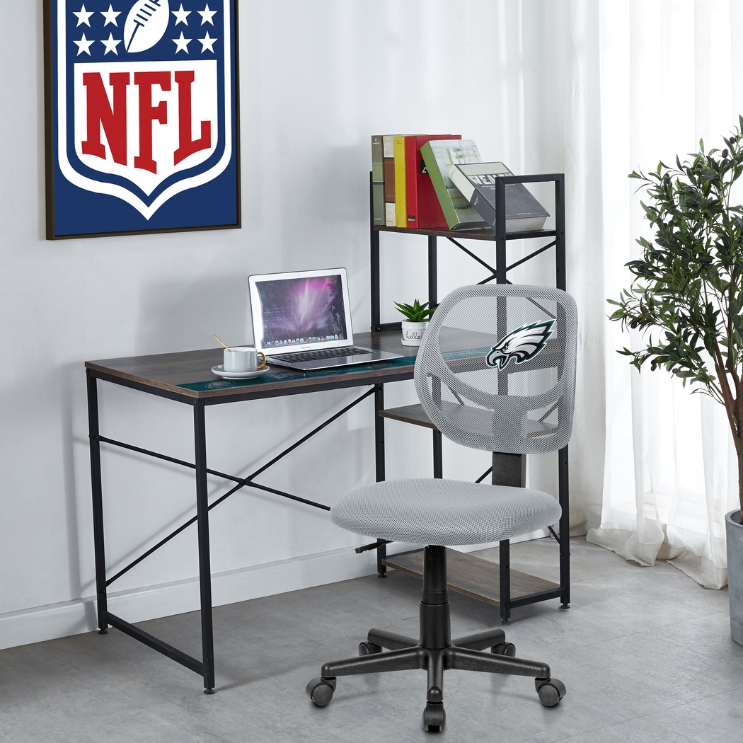 Philadelphia Eagles Gray Desk Chair - Thumbnail - Image 6