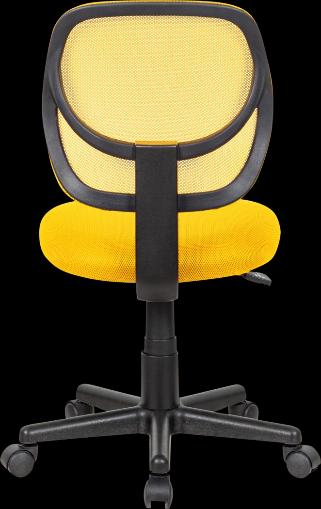 Pittsburgh Steelers Yellow Desk Chair - Thumbnail - Image 4