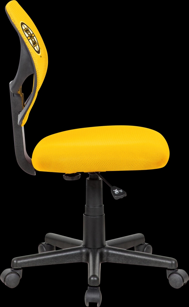 Boston Bruins Yellow Desk Chair - Thumbnail - Image 3