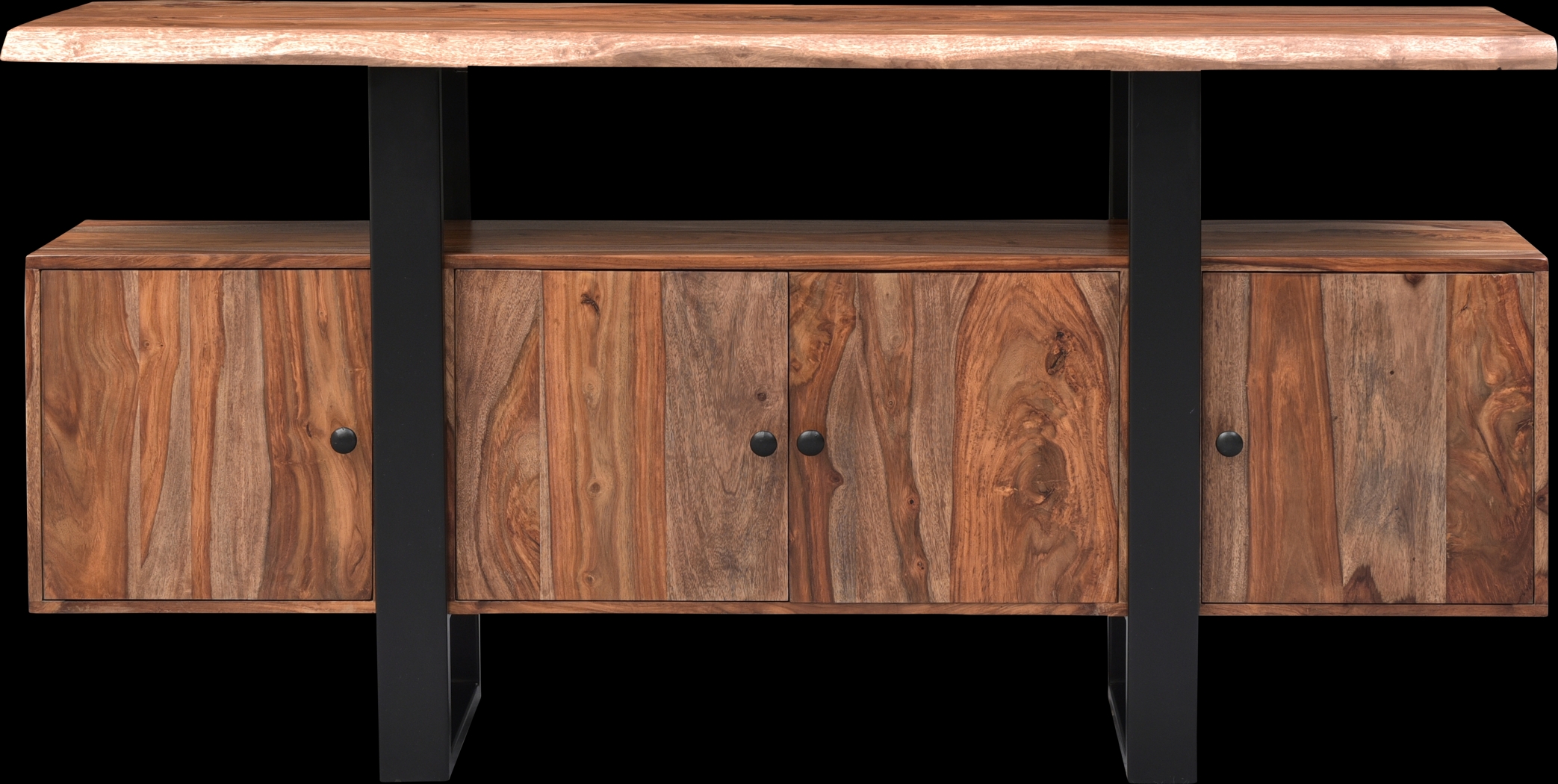 Ballanville Brown Credenza - Thumbnail - Image 2