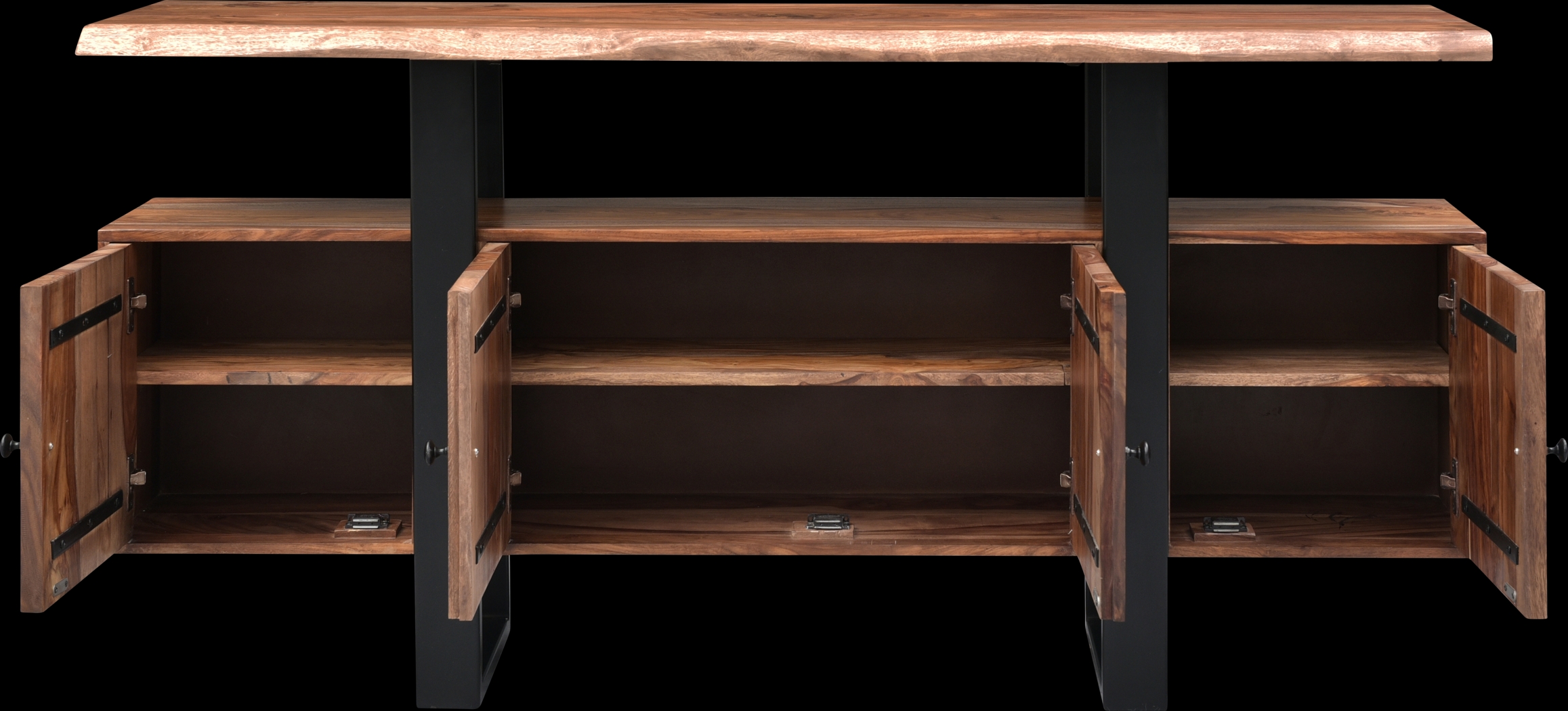 Ballanville Brown Credenza - Thumbnail - Image 3