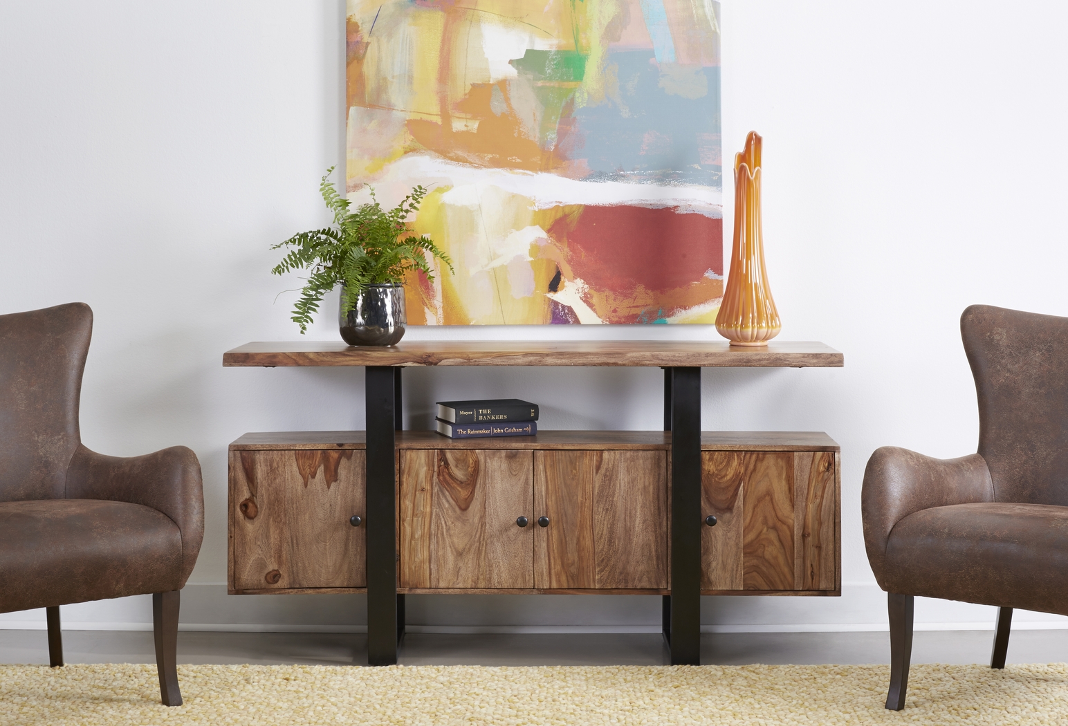 Ballanville Brown Credenza - Thumbnail - Image 7