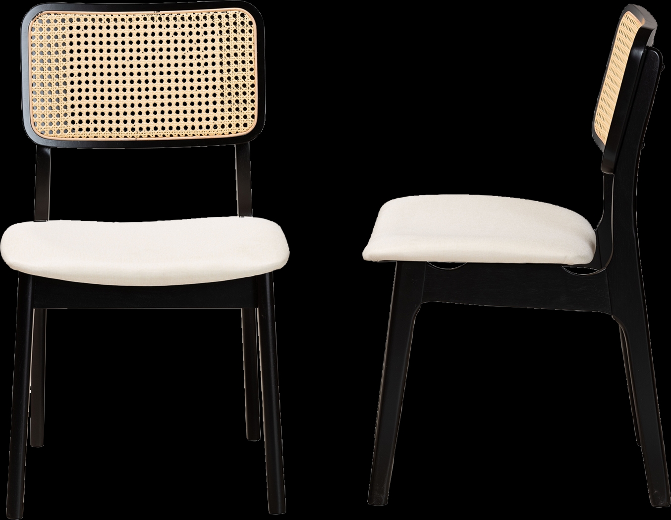 Ballardvale Black Side Chair, Set of 2 - Thumbnail - Image 7