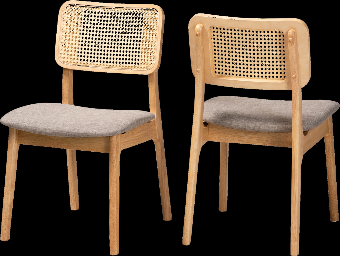 Ballardvale Light Brown Side Chair, Set of 2 - Thumbnail - Image 1