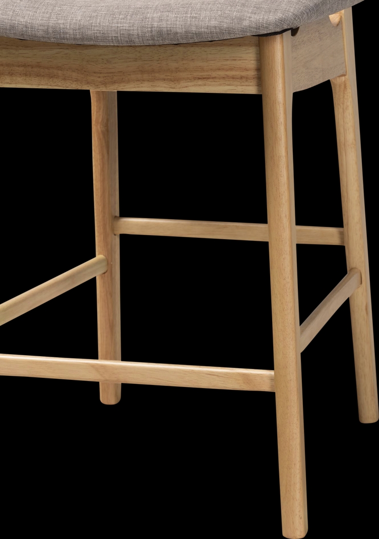 Ballardvale Natural Counter Stool, Set of 2 - Thumbnail - Image 7