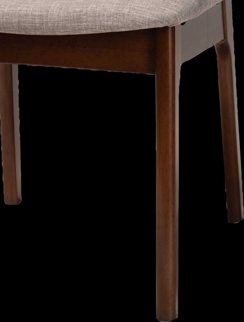 Ballardvale Walnut Brown Side Chair, Set of 2 - Thumbnail - Image 4