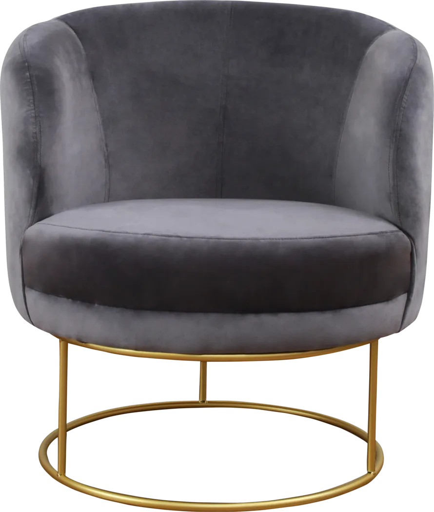 Balleigh Gray Accent Chair - Thumbnail - Image 2