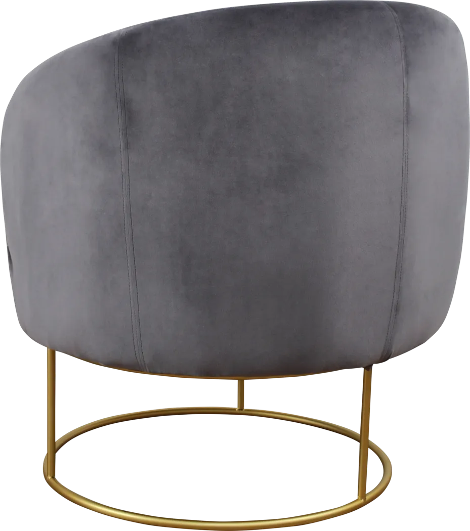 Balleigh Gray Accent Chair - Thumbnail - Image 3