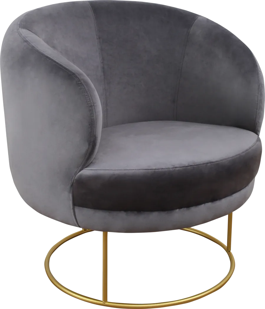 Balleigh Gray Accent Chair - Thumbnail - Image 1