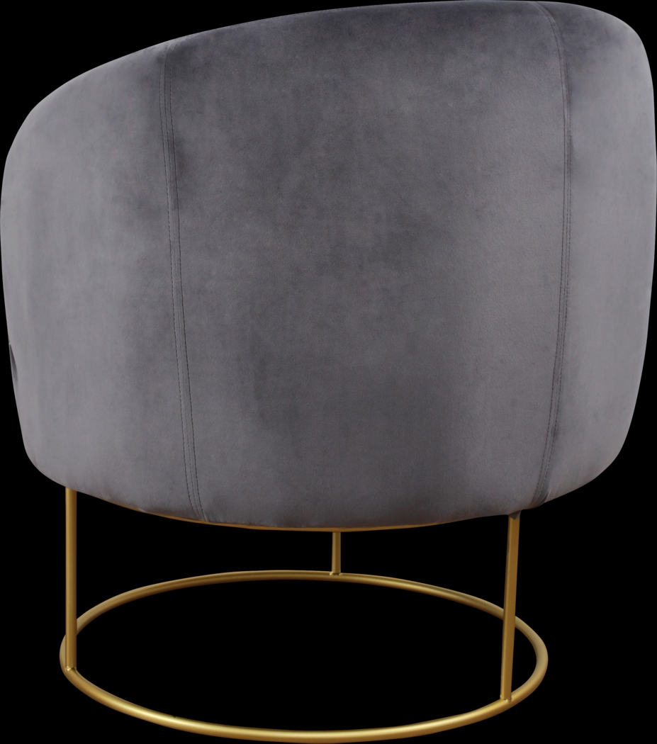 Balleigh Gray Accent Chair - Thumbnail - Image 3