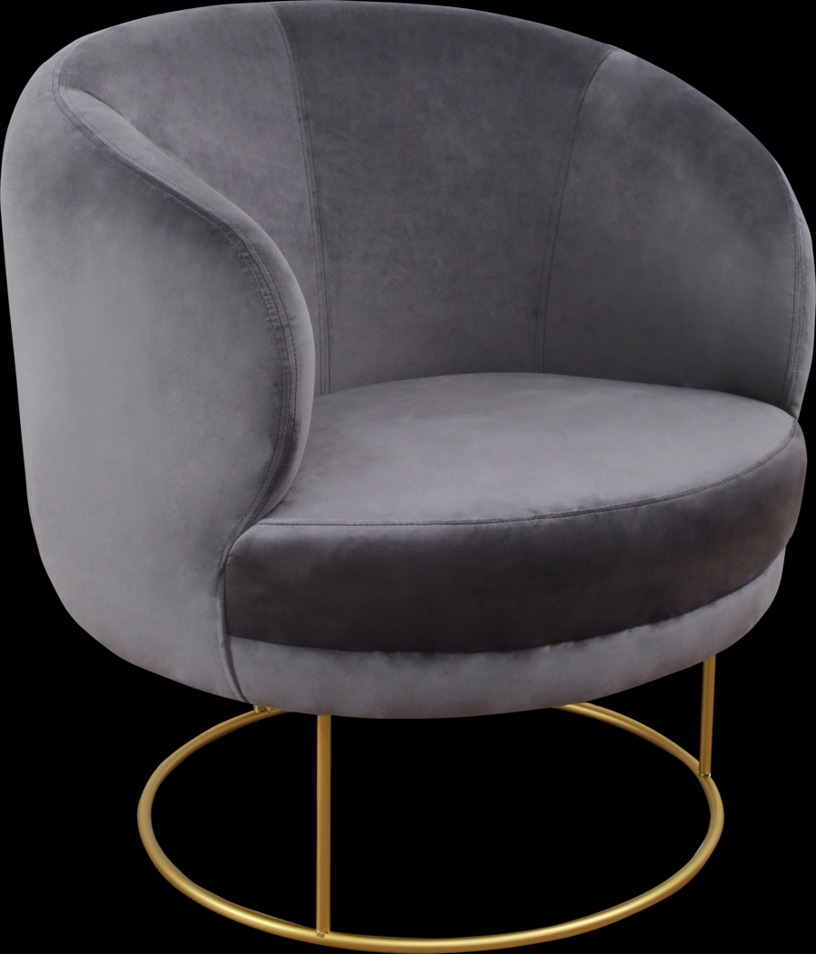 Balleigh Gray Accent Chair - Thumbnail - Image 1