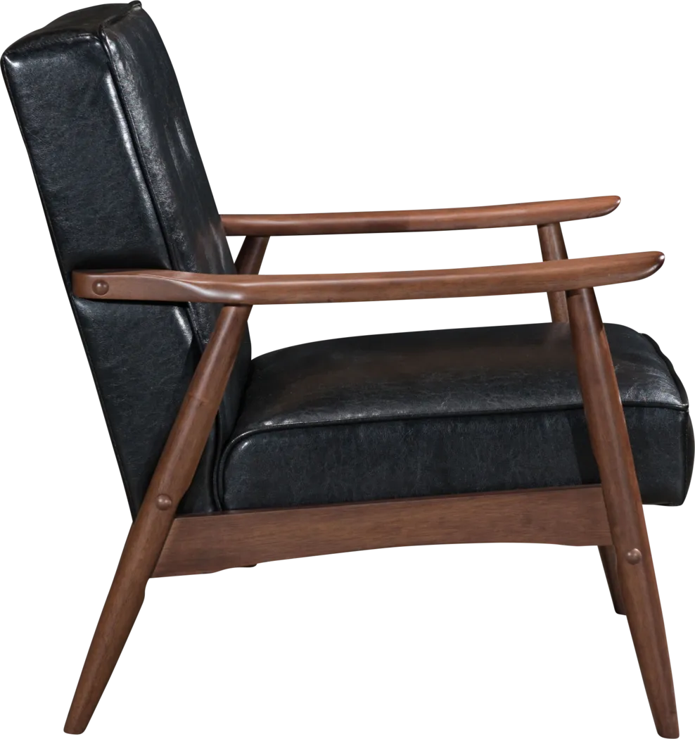 Ballencia Black Accent Chair - Thumbnail - Image 3