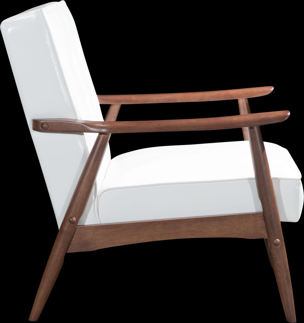 Ballencia White Accent Chair - Thumbnail - Image 3