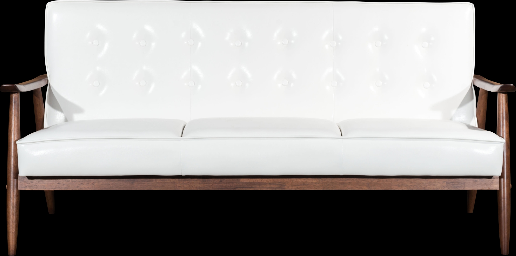 Ballencia White Settee - Thumbnail - Image 2