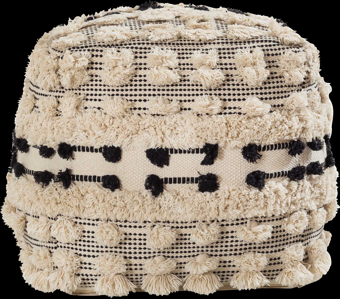 Ballera Beige Pouf - Thumbnail - Image 2