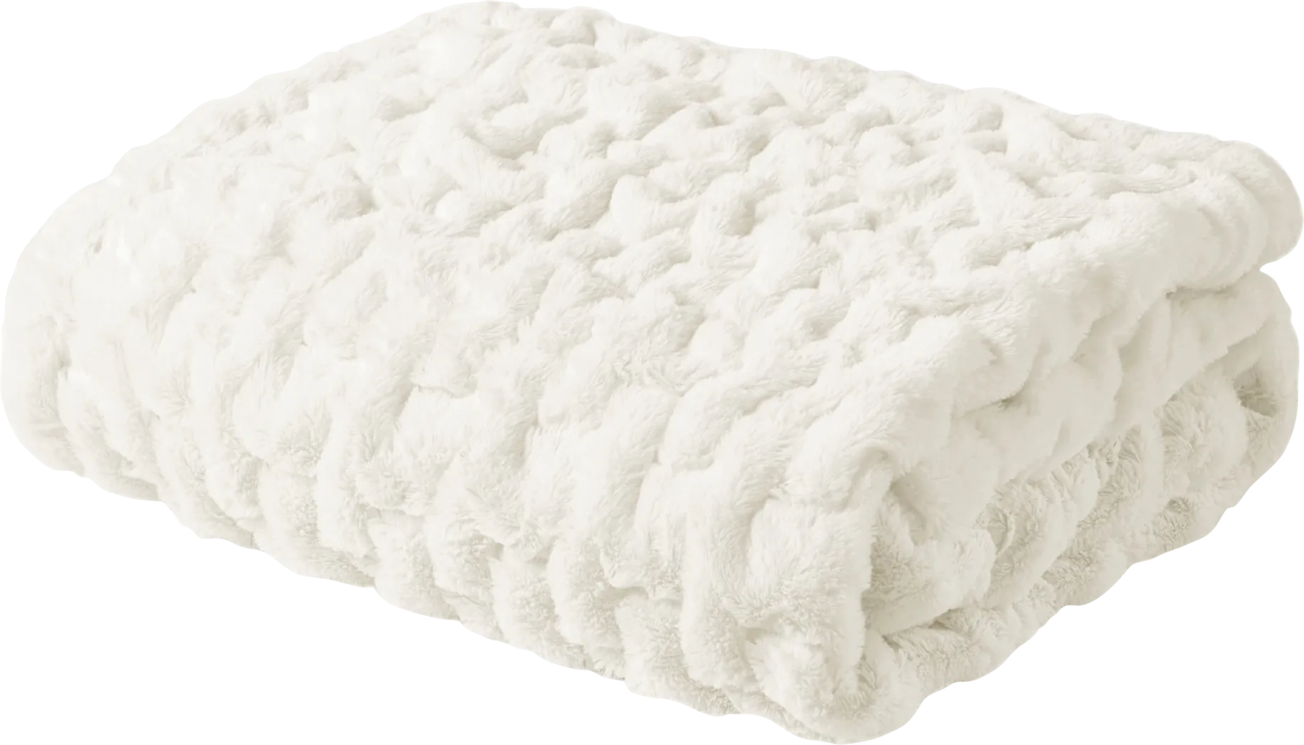 Balleyduff Ivory Throw Blanket - Thumbnail - Image 5