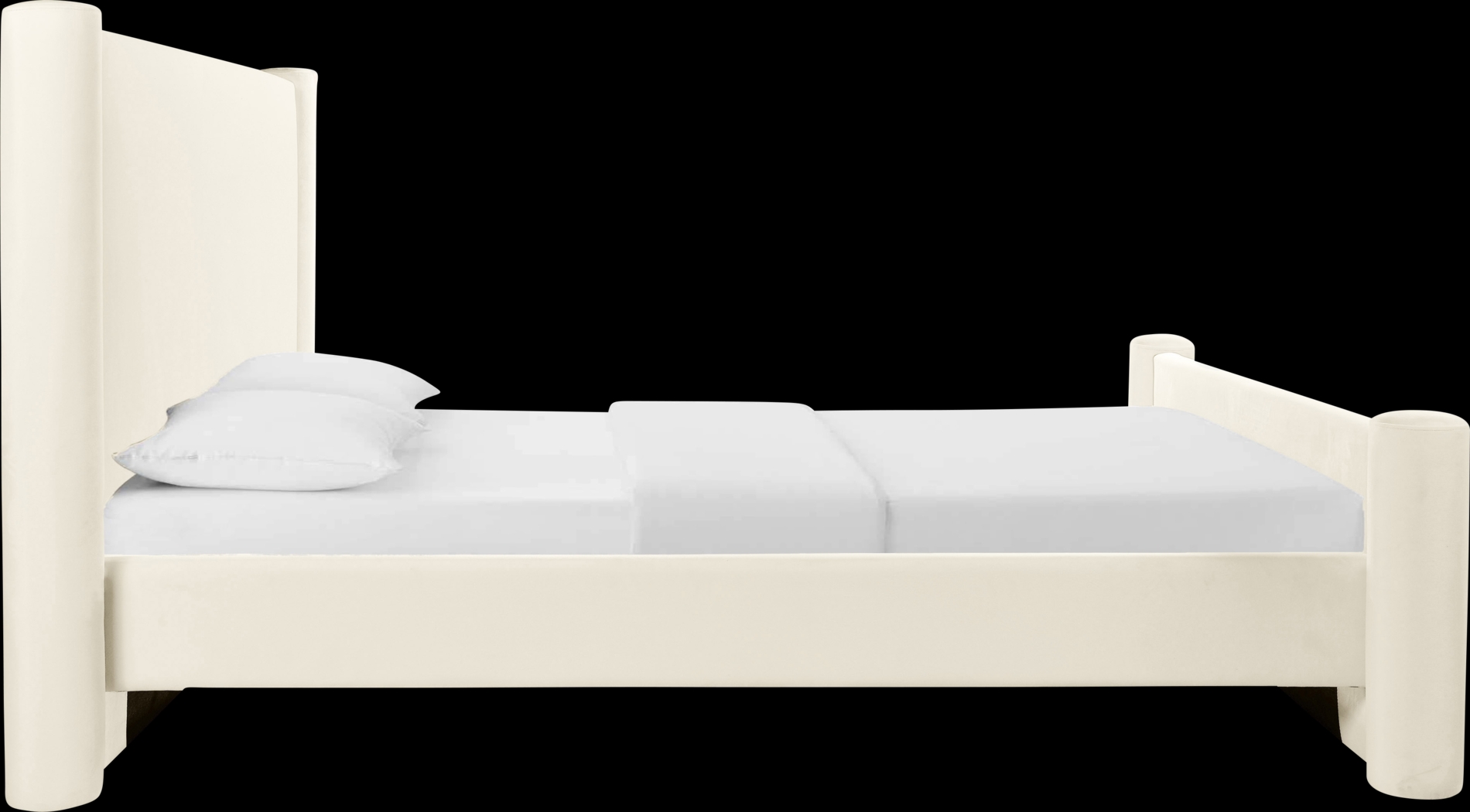 Balliett Cream Queen Bed - Thumbnail - Image 3
