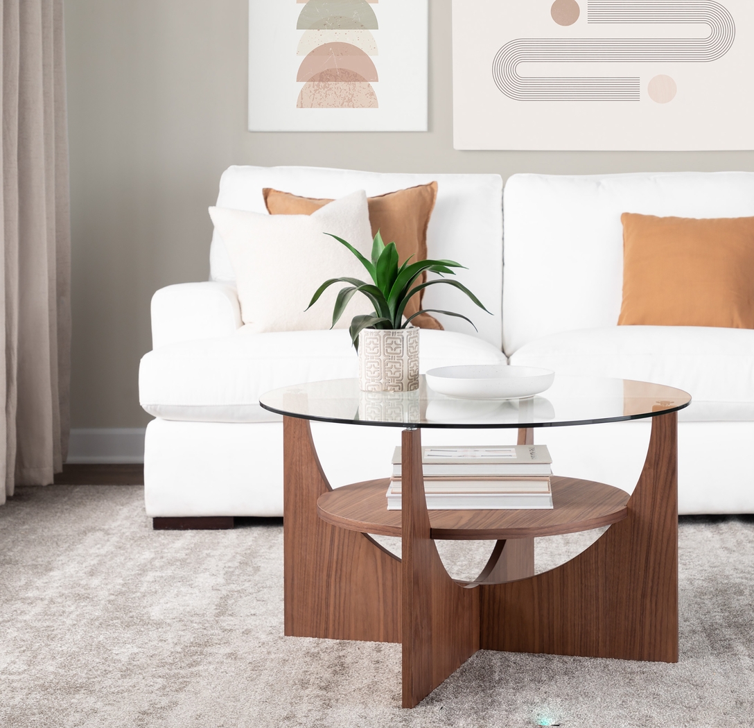 Ballinderry Walnut Cocktail Table - Thumbnail - Image 5