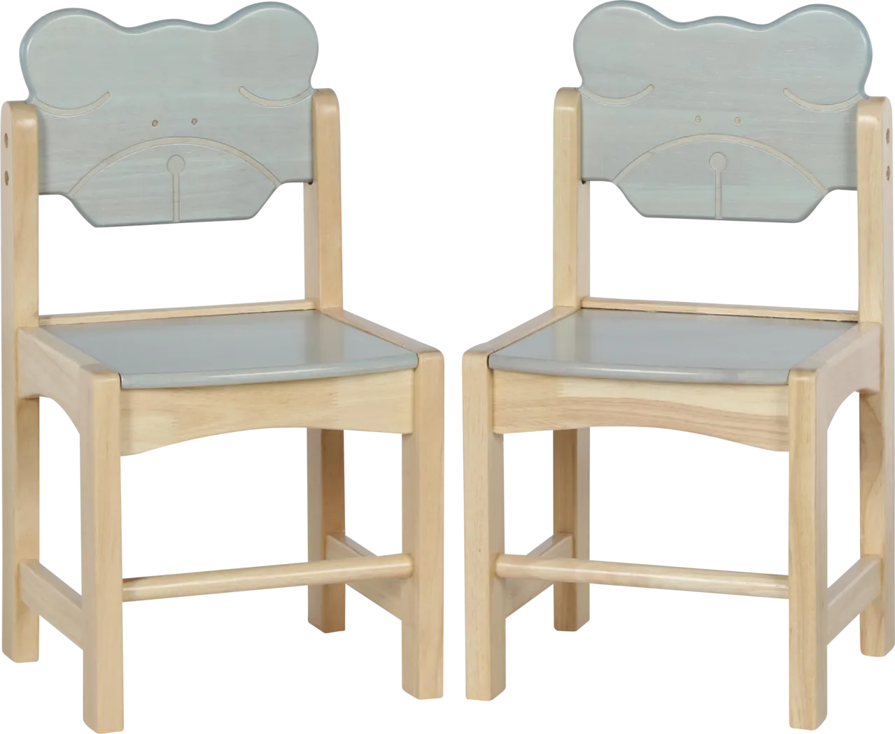 Ballou Natural 3 Pc Toddler Table Set - Thumbnail - Image 4