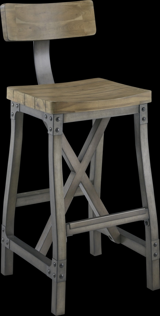 Ballybunion Oak Barstool - Thumbnail - Image 1