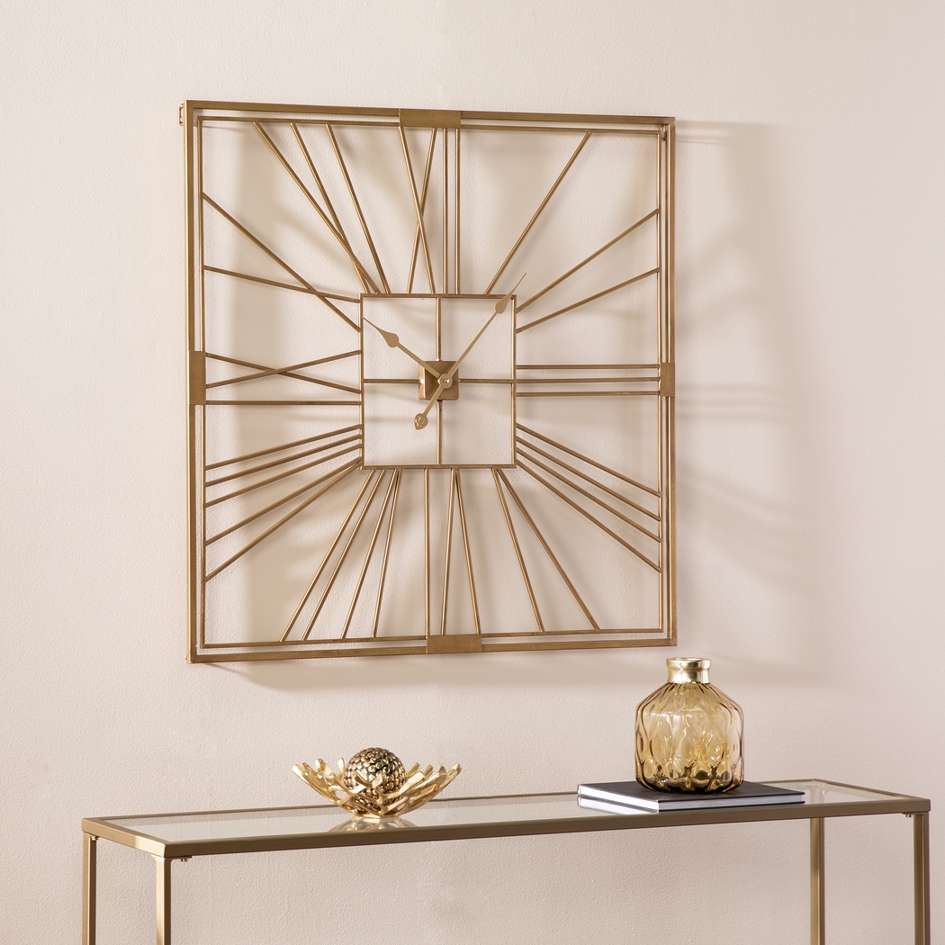 Ballycastle Gold Wall Clock - Thumbnail - Image 6