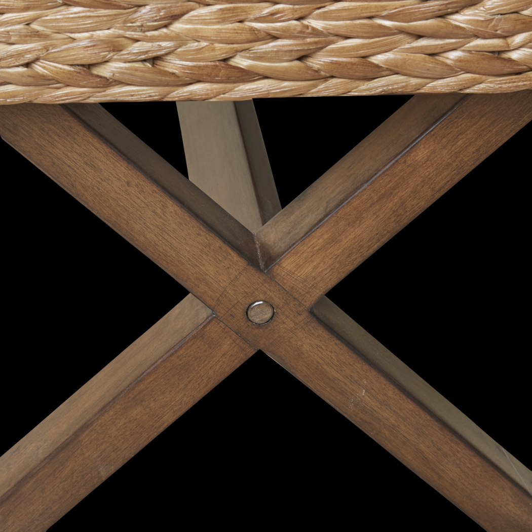 Ballyclarc Brown Accent Bench - Thumbnail - Image 4