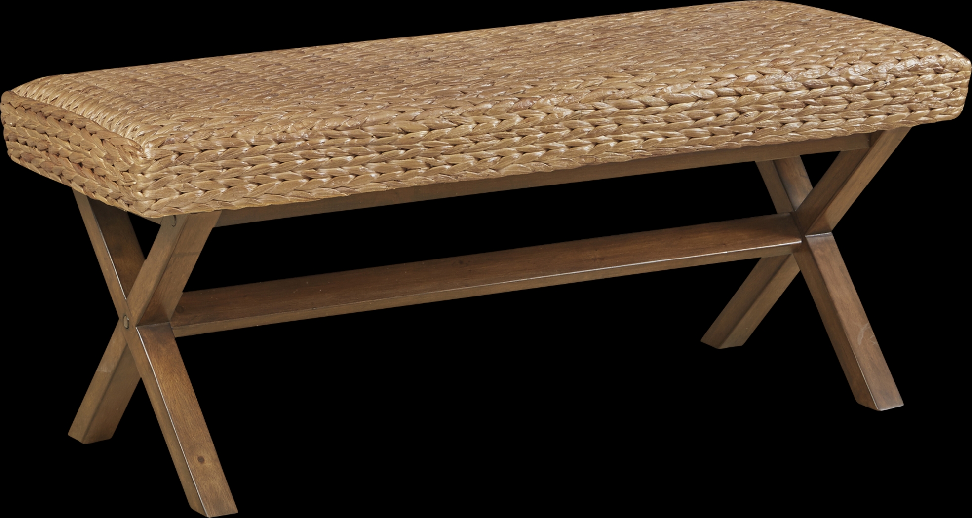 Ballyclarc Brown Accent Bench - Thumbnail - Image 1