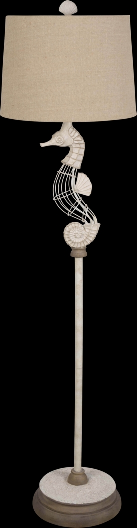 Balmaha White Floor Lamp - Thumbnail - Image 1