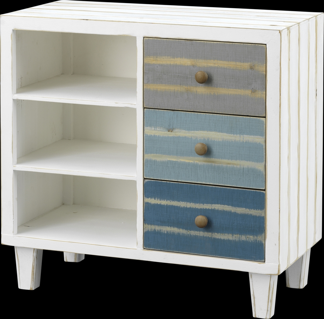 Balmorai White Accent Cabinet - Thumbnail - Image 1