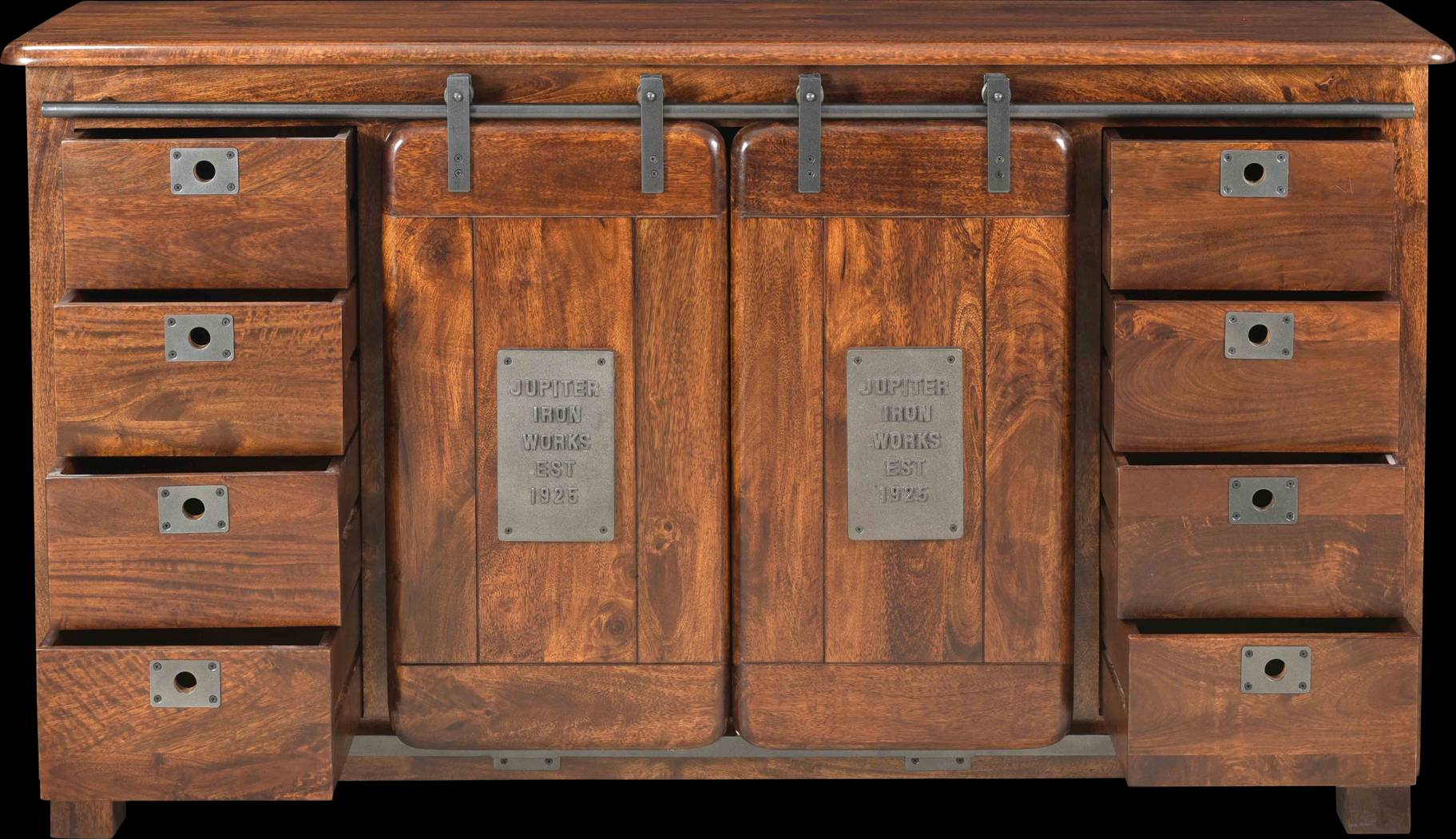 Balmorhea Brown Credenza - Thumbnail - Image 4