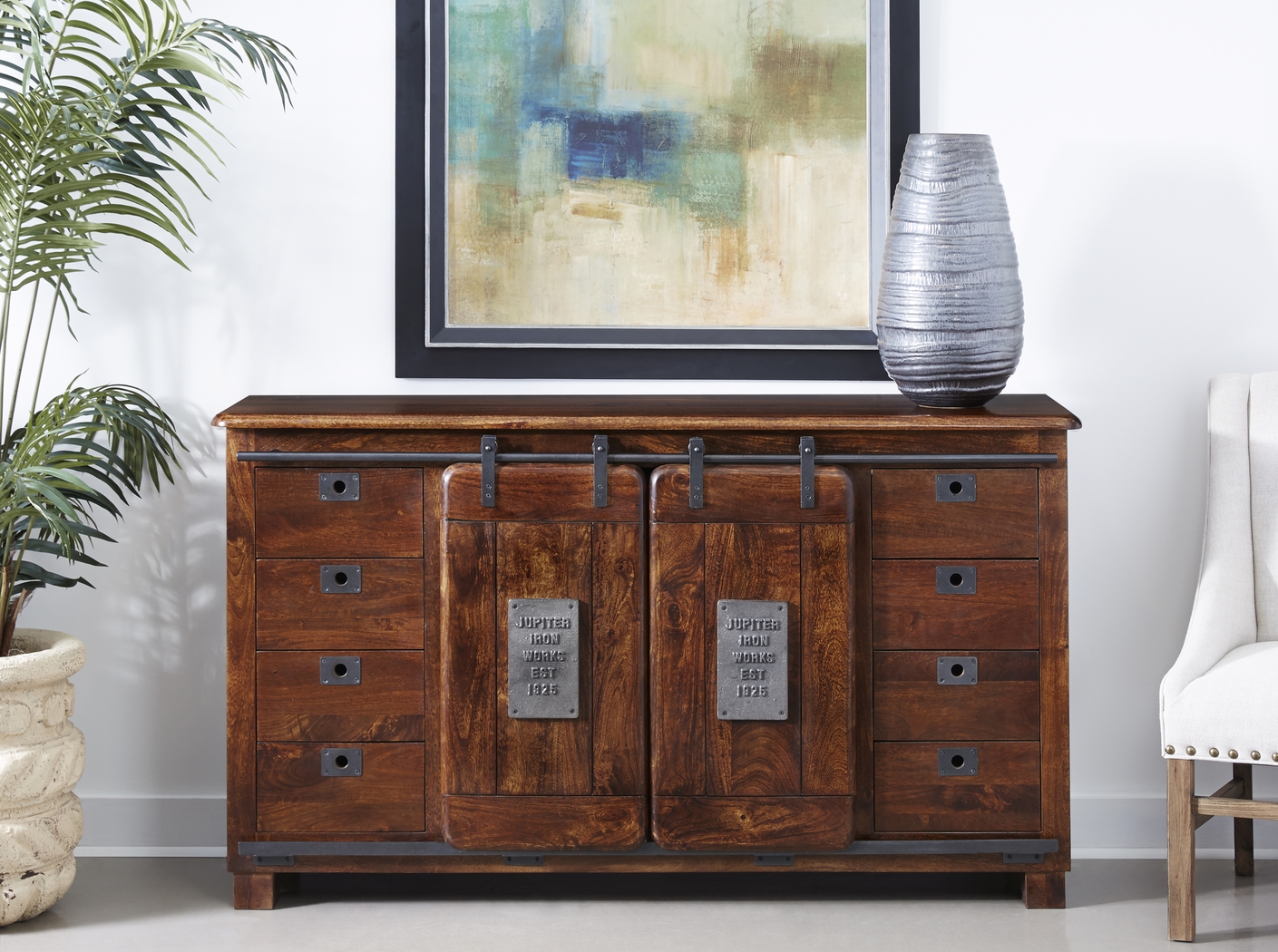 Balmorhea Brown Credenza - Thumbnail - Image 8