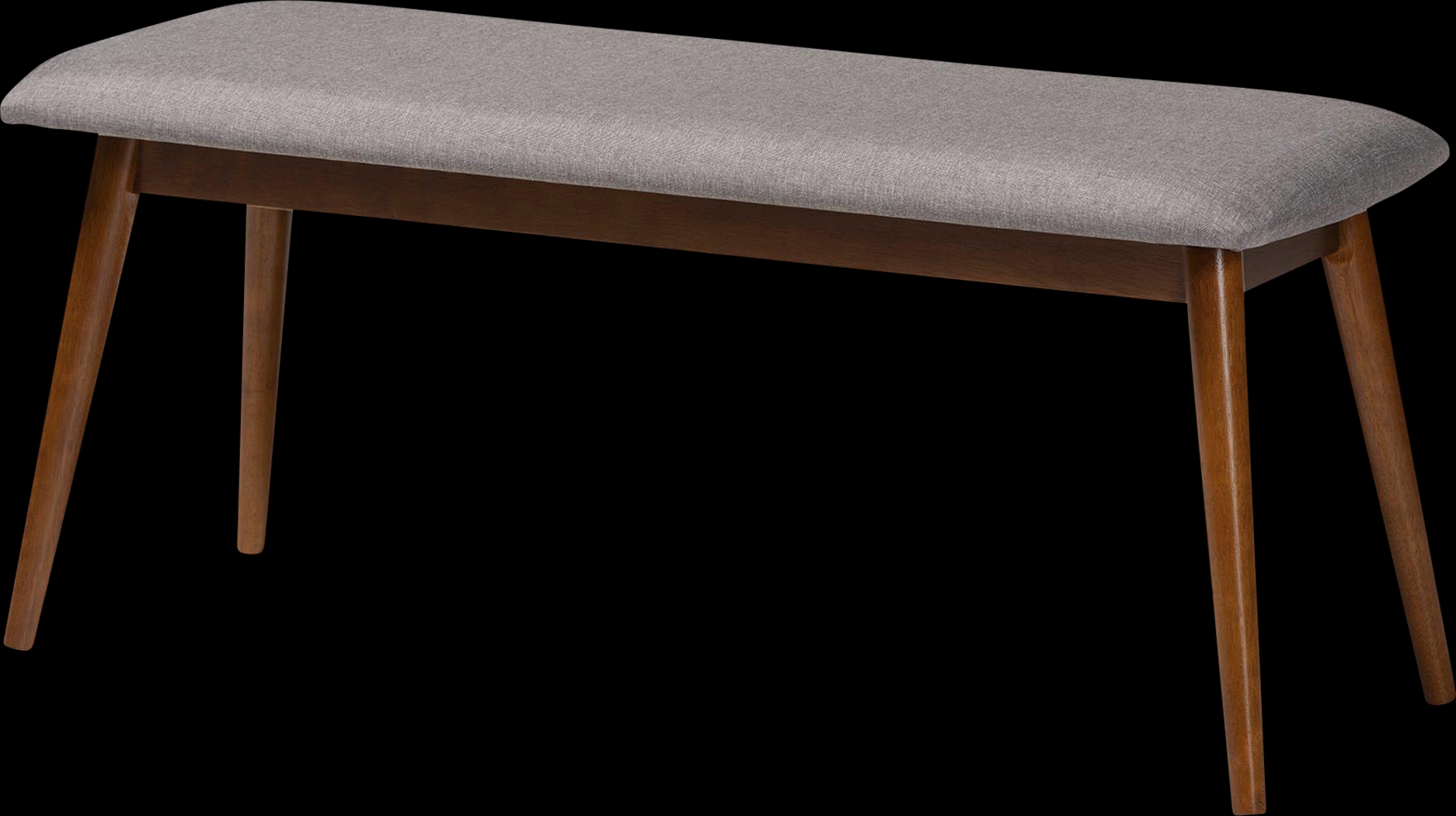 Balmorhea Brown Dining Bench - Thumbnail - Image 1