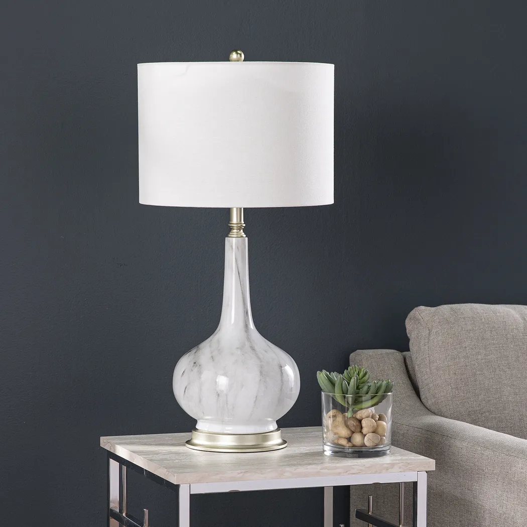 Balnor White Table Lamp - Image 5