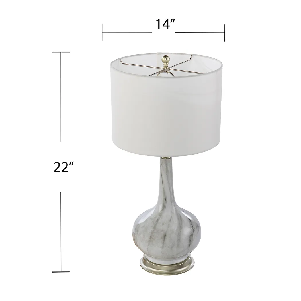 Balnor White Table Lamp - Image 7
