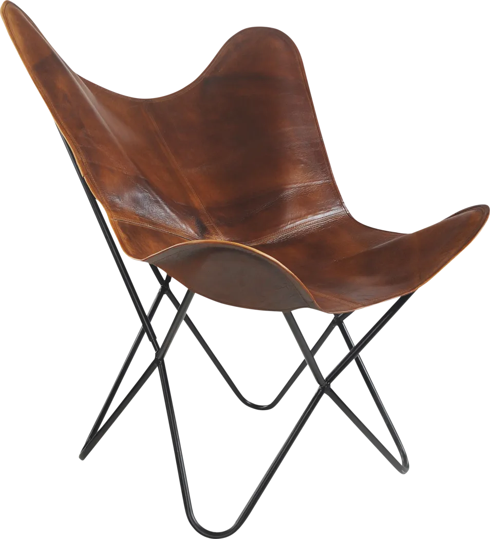 Balom Brown Accent Chair - Thumbnail - Image 3