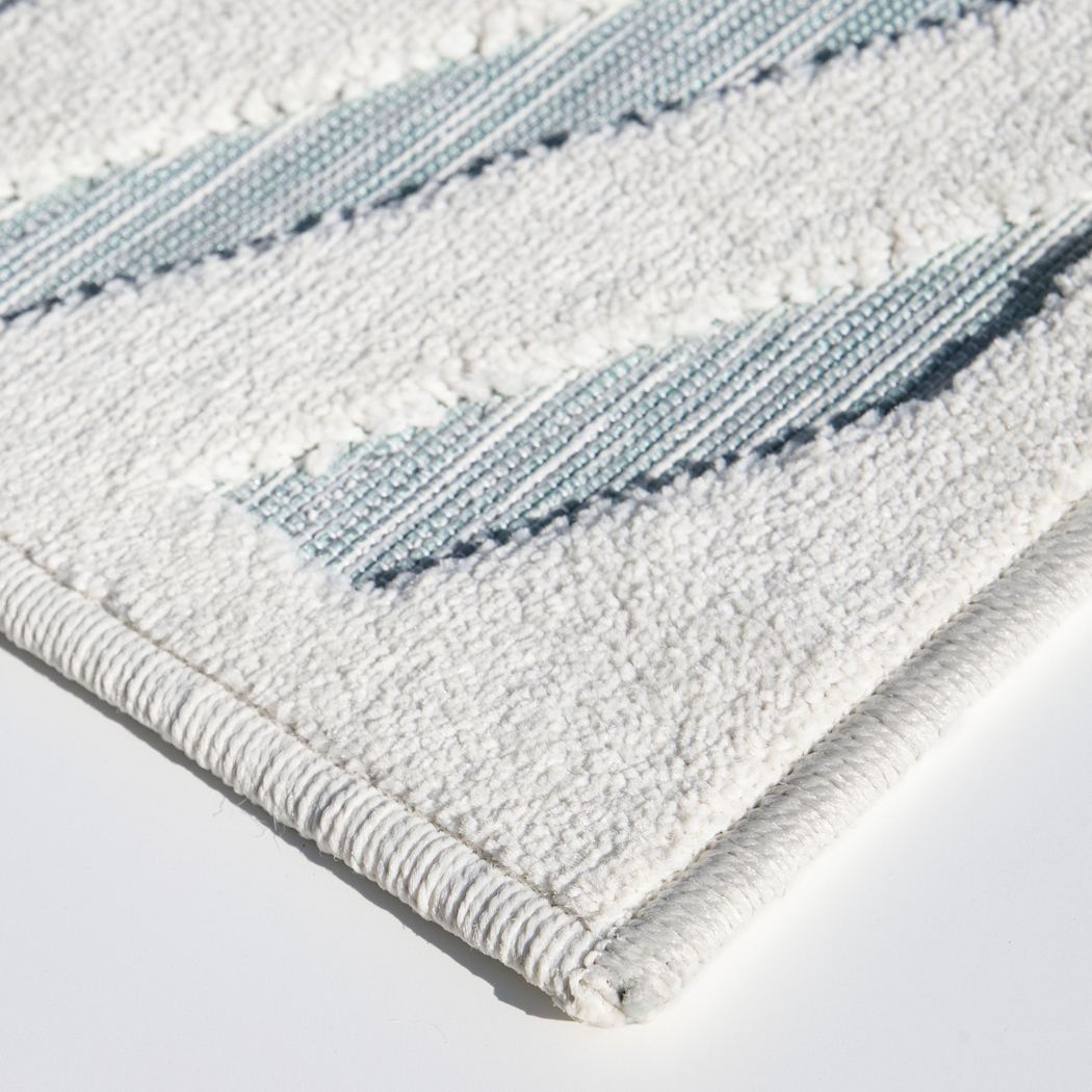 Balomine White 7'9 x 10'10 Rug - Thumbnail - Image 4