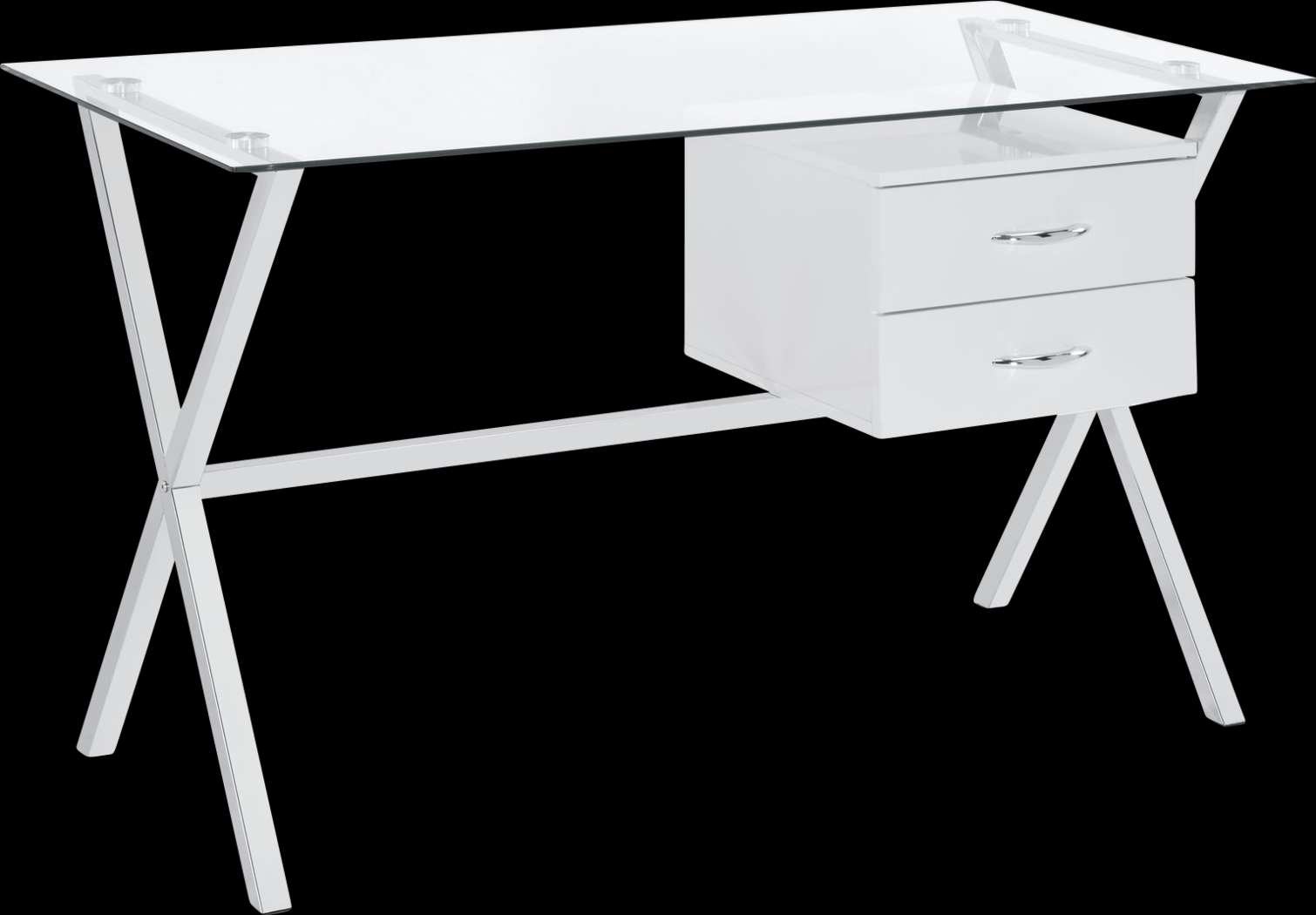 Balsawood White Desk - Thumbnail - Image 1