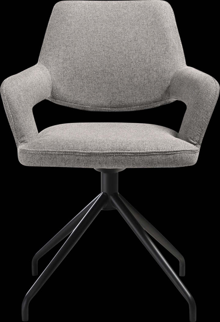 Baltara Gray Arm Chair, Set of 2 - Thumbnail - Image 4