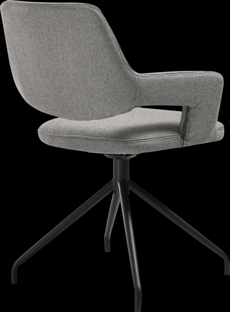 Baltara Gray Arm Chair, Set of 2 - Thumbnail - Image 6