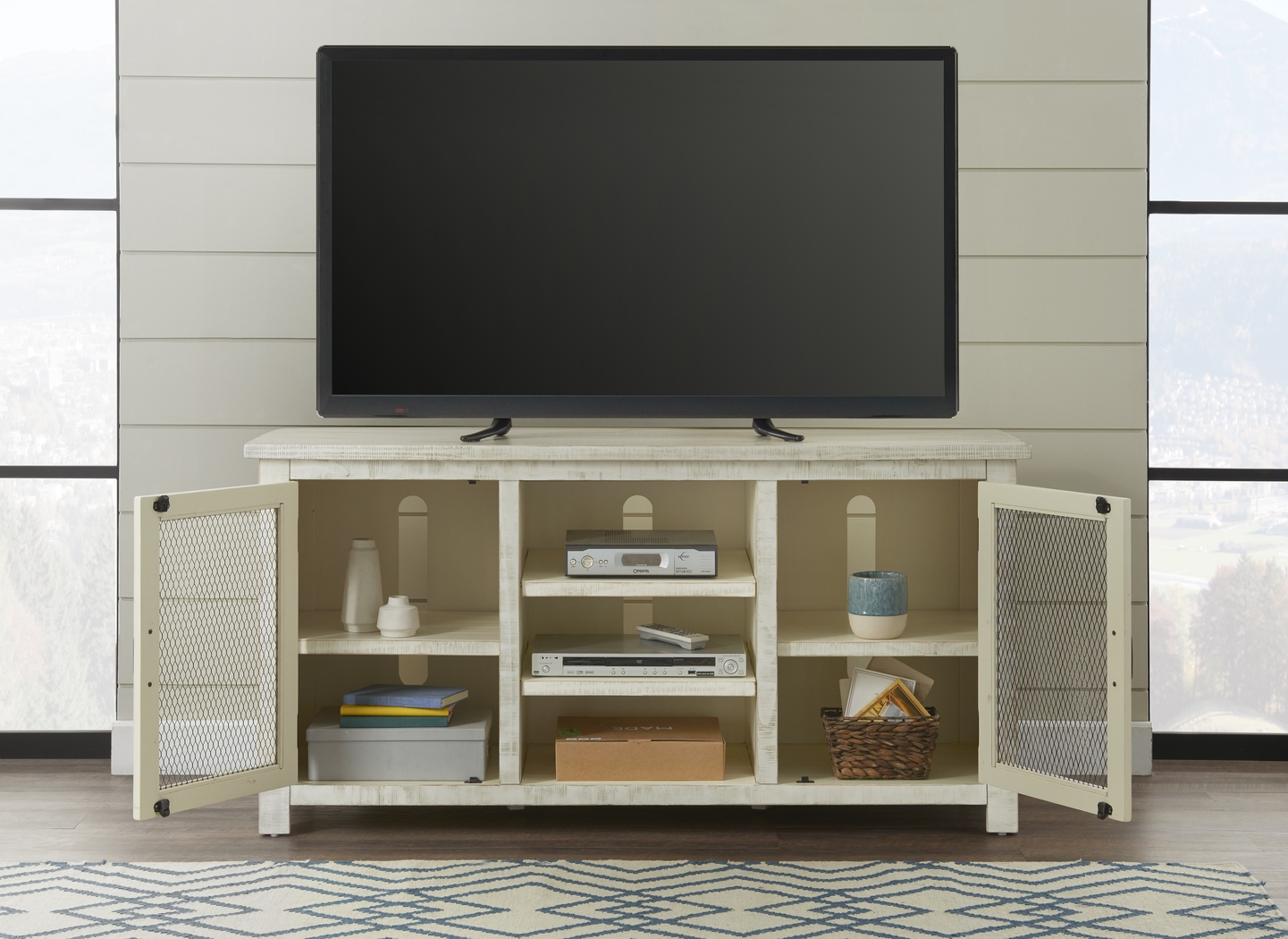 Baltazar White 60 In. Console - Thumbnail - Image 7