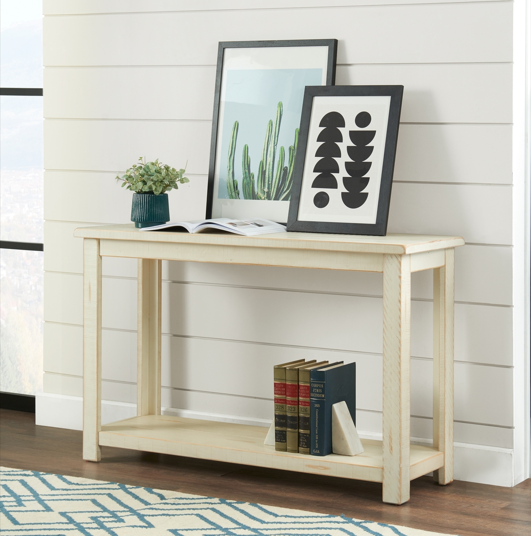Baltazar White Sofa Table - Thumbnail - Image 5