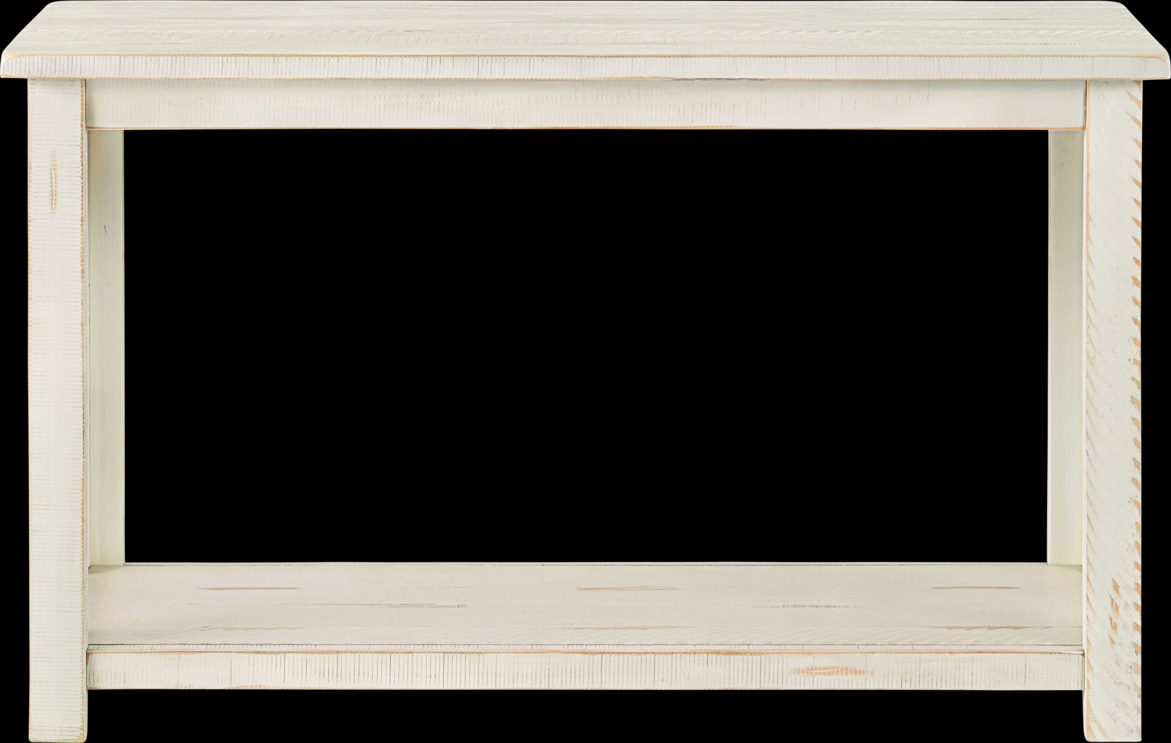 Baltazar White Sofa Table - Thumbnail - Image 1