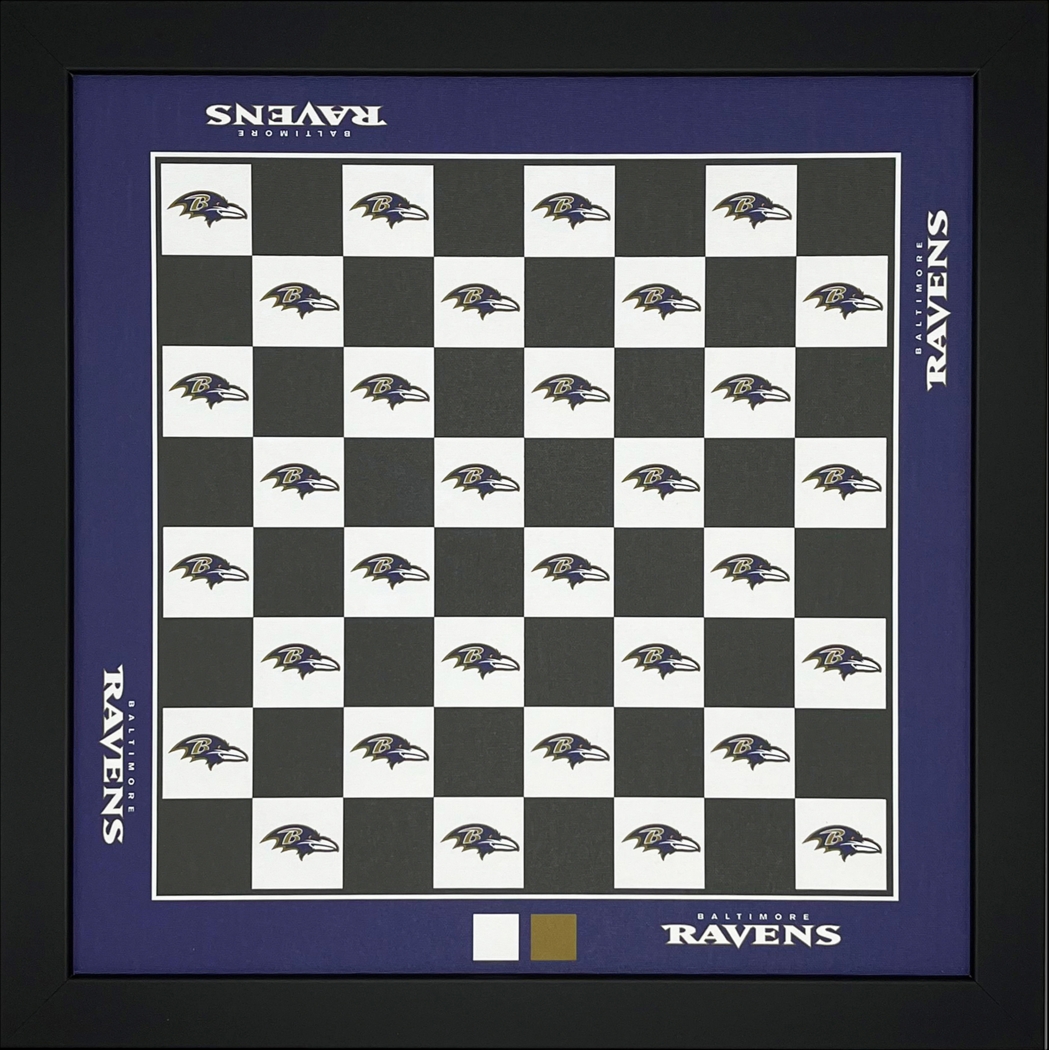 Baltimore Ravens Wall Chess Set - Thumbnail - Image 1