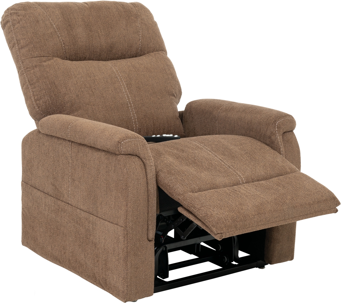 Baltruso Brown Lift Chair Power Recliner - Thumbnail - Image 3