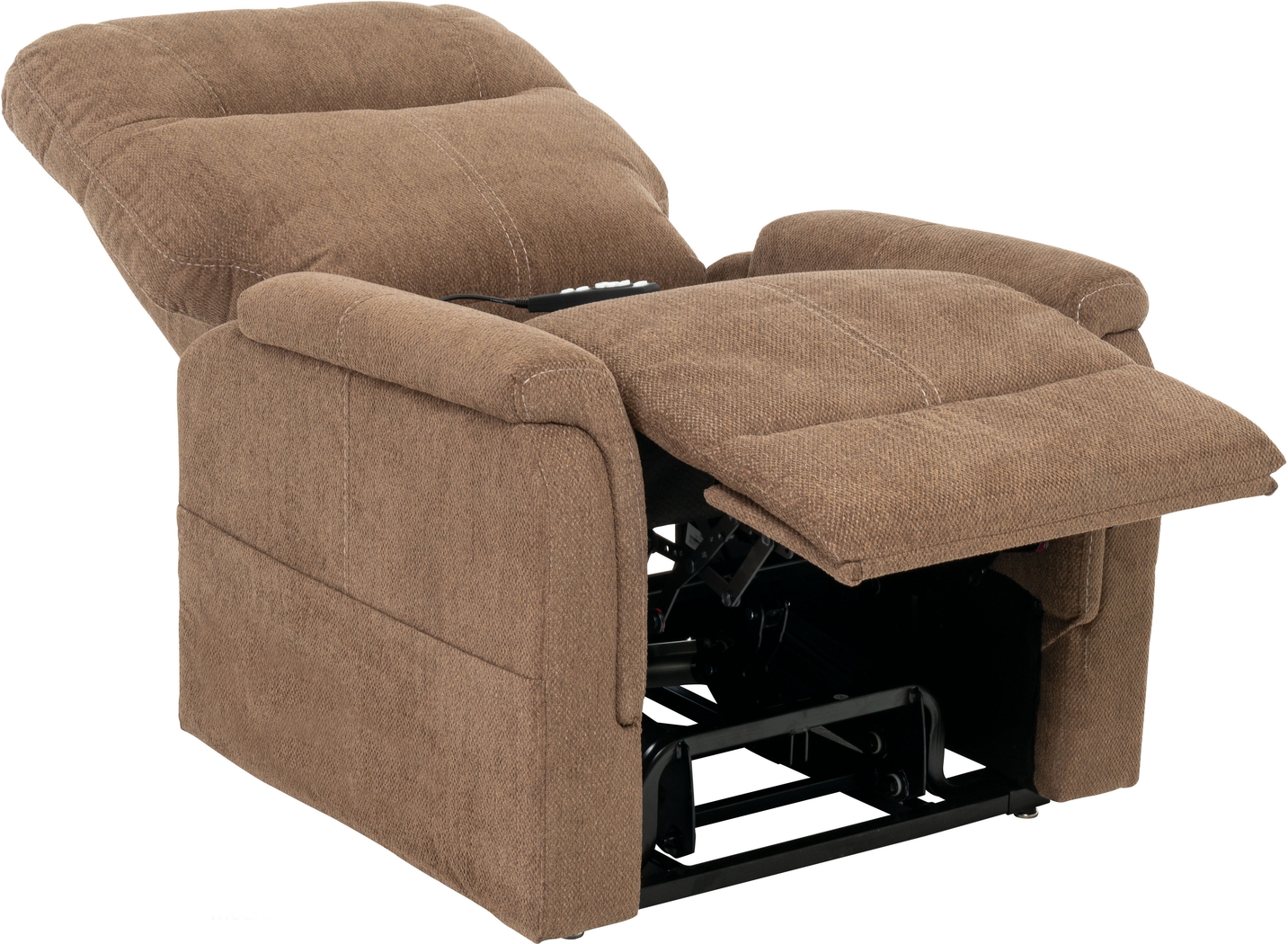 Baltruso Brown Lift Chair Power Recliner - Thumbnail - Image 4