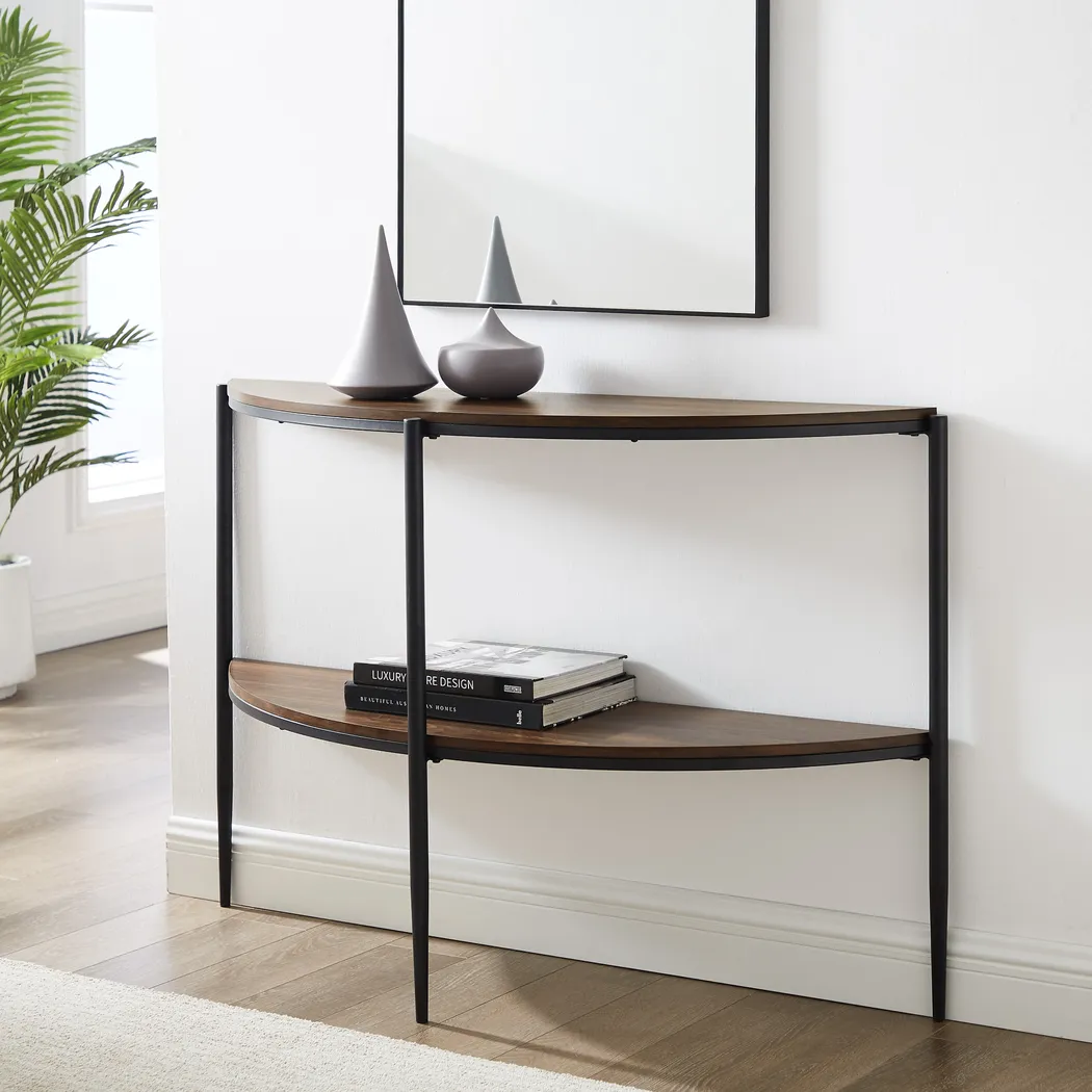 Baluster Walnut Sofa Table - Thumbnail - Image 4