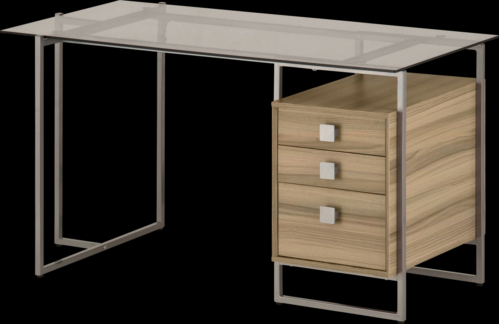 Balyu Brown Computer Desk - Thumbnail - Image 5