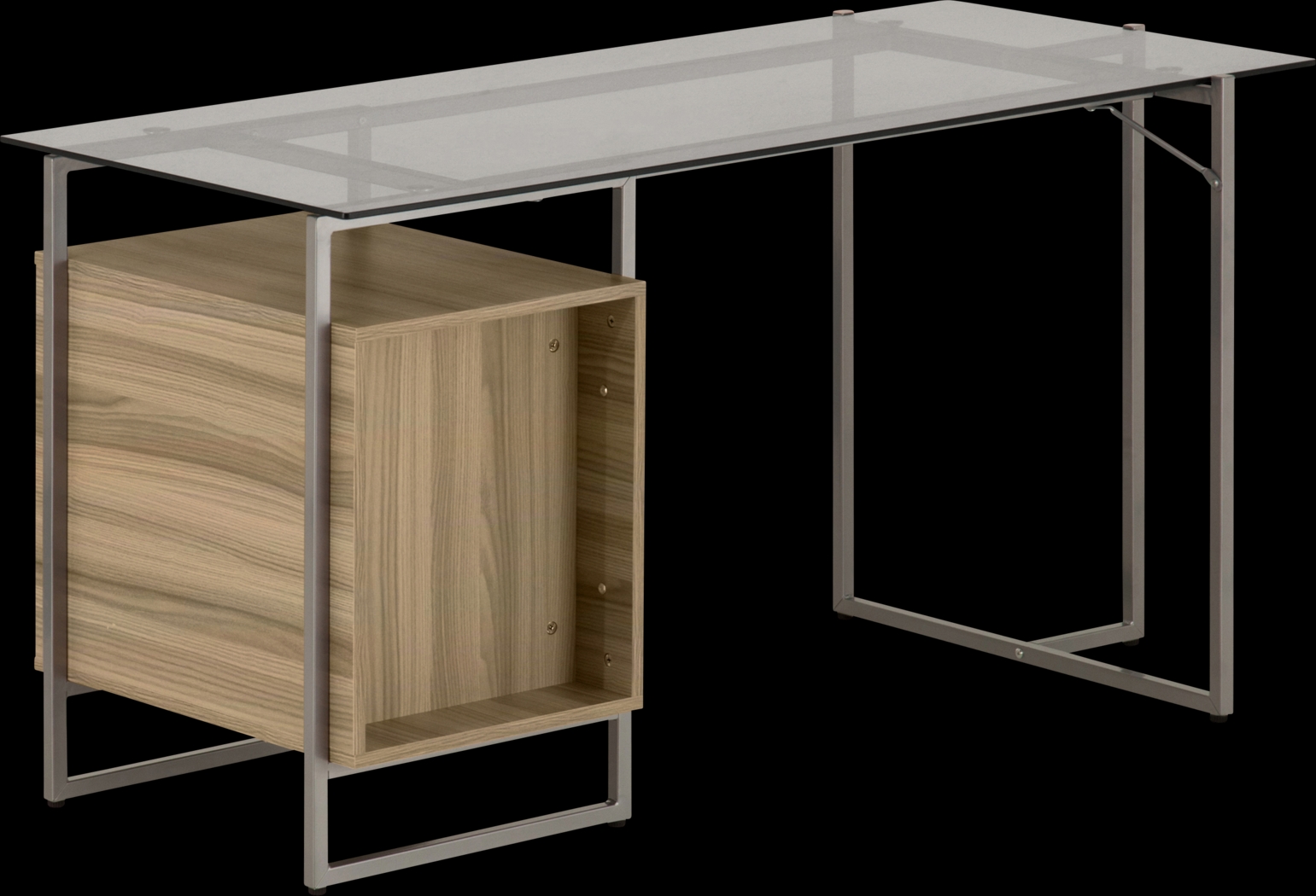 Balyu Brown Computer Desk - Thumbnail - Image 10